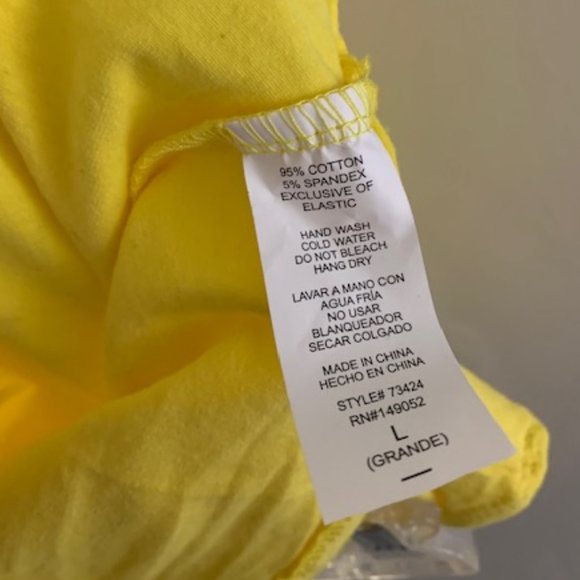 Fashion Nova Ruched Yellow Tube Top - Picture 5 of 8